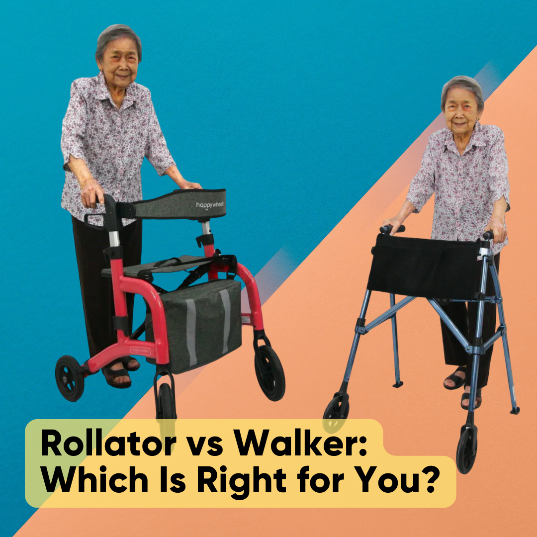 Rollator vs Walker: Which Is Right for You?
