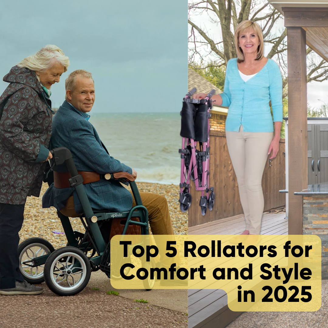 Top 5 Rollators for Comfort and Style in 2025