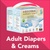 Adult Diapers & Creams