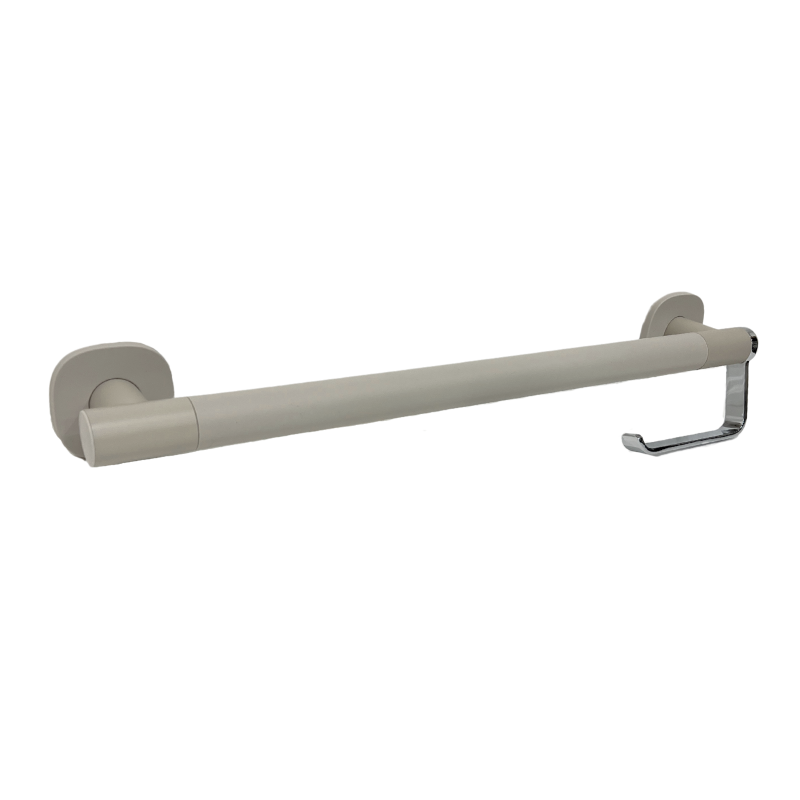 AngelGrip Integrated Grab Bar (Toilet Paper Holder)