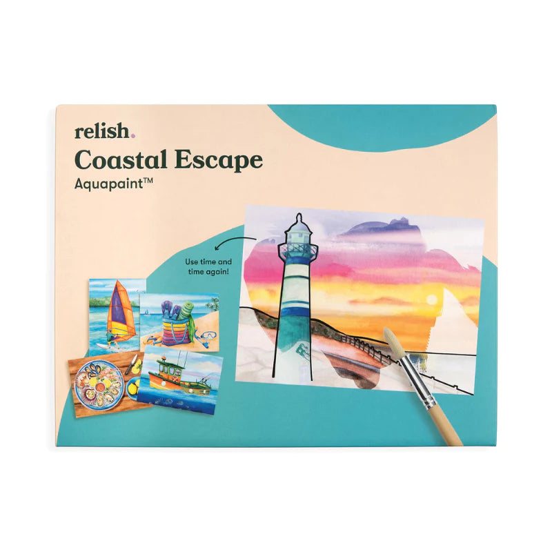 AquaPaint Dementia Activity Set (Coastal Escape)