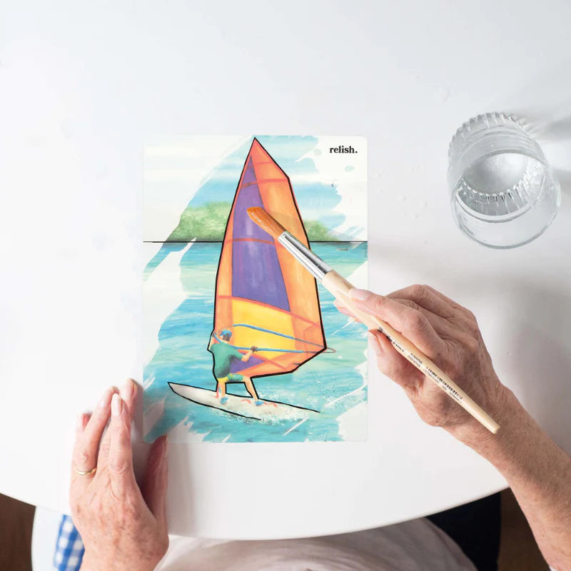 AquaPaint Dementia Activity Set (Coastal Escape)