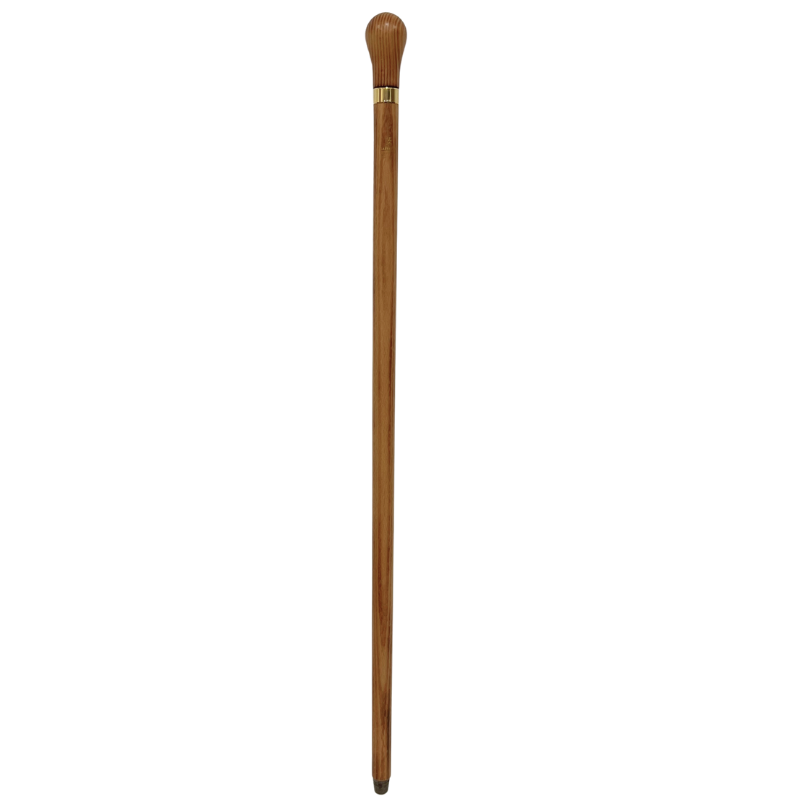 Beech Knob Cane With Hidden Flask
