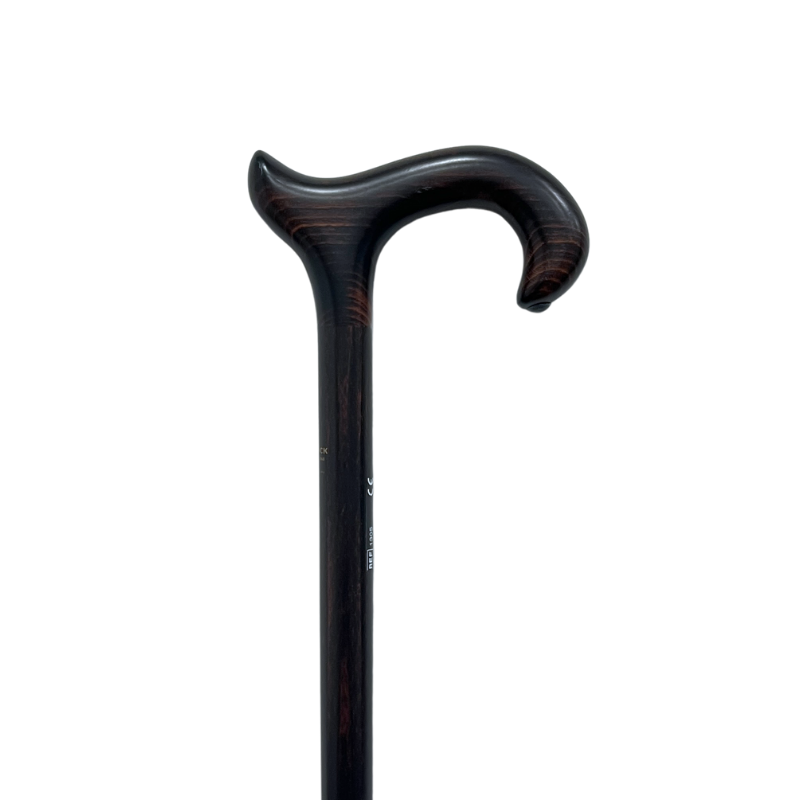 Beechwood Derby Cane with Stick Holder