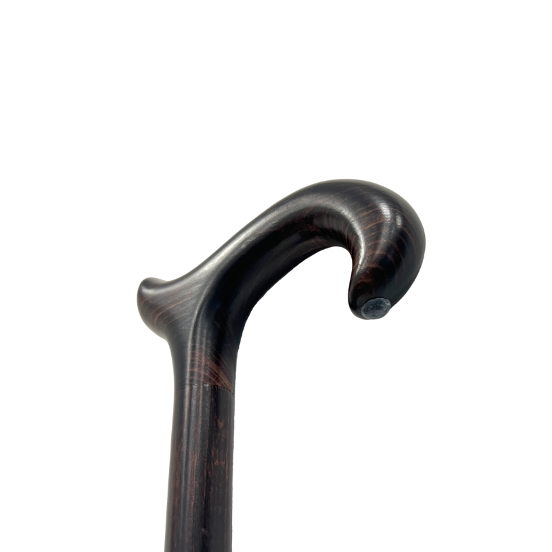 Beechwood Derby Cane with Stick Holder
