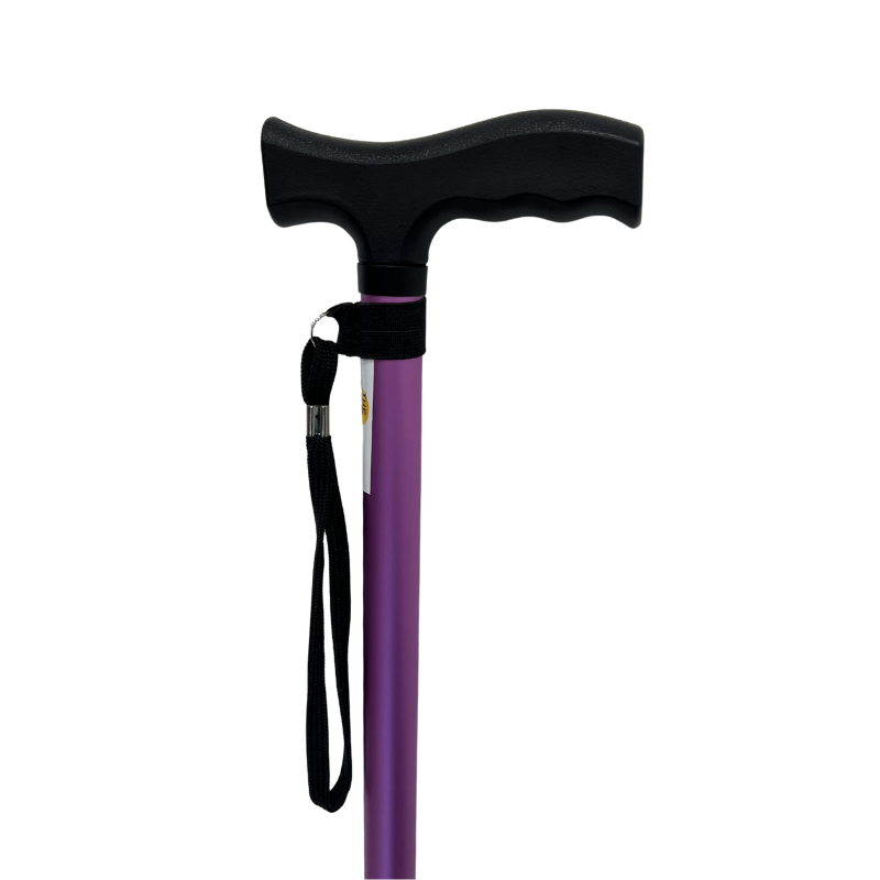 CarePlus Adjustable Walking Cane Purple