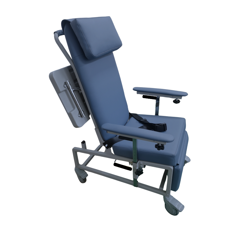 CarePlus Mobile Recliner Geriatric Chair with Tray
