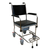 CarePlus Stainless Steel Detachable Commode with Anti-Tippers