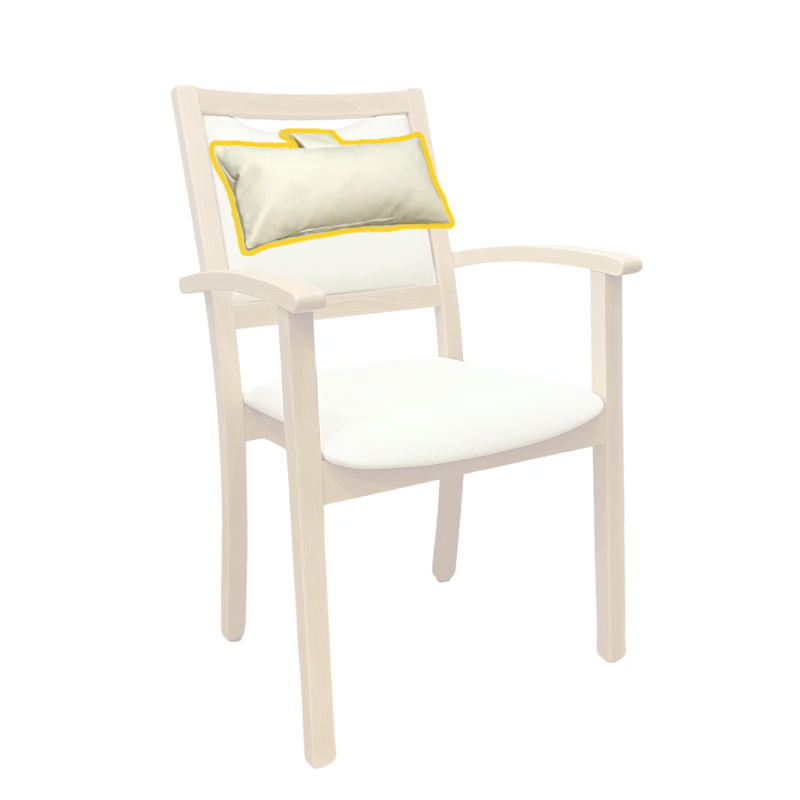 Classic Geriatric Chair Accessories Back Cushion (Beige)