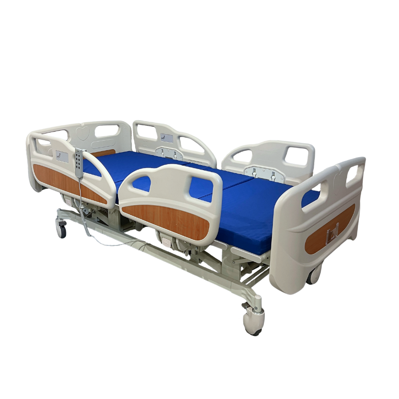 Deluxe Electric Hospital Bed with Quad Rails