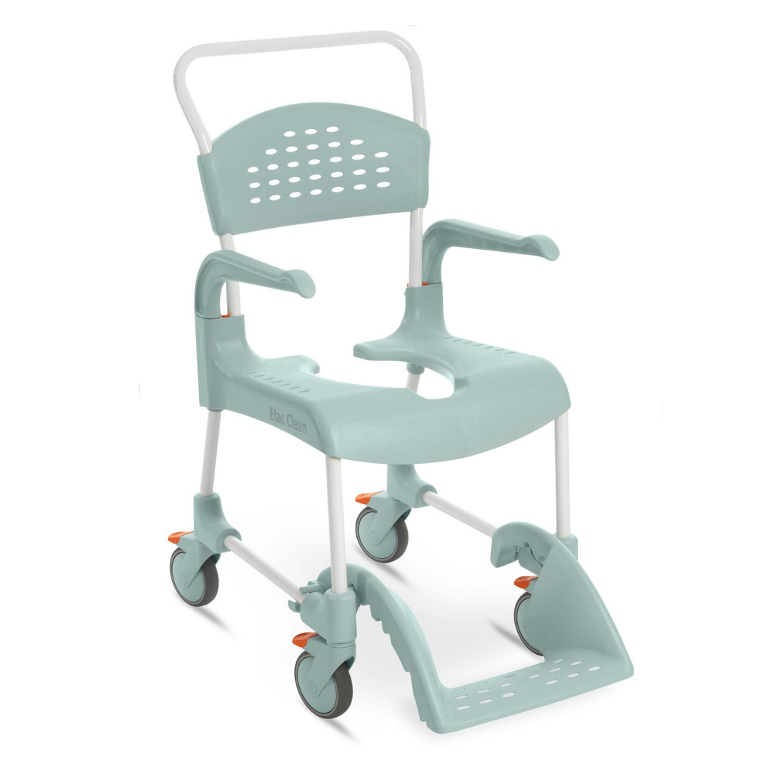 Etac Clean Mobile Shower Chair w Pan