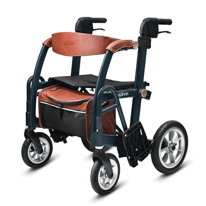 Glide 2-in-1 Rollator Pushchair Moss Blue / Standard