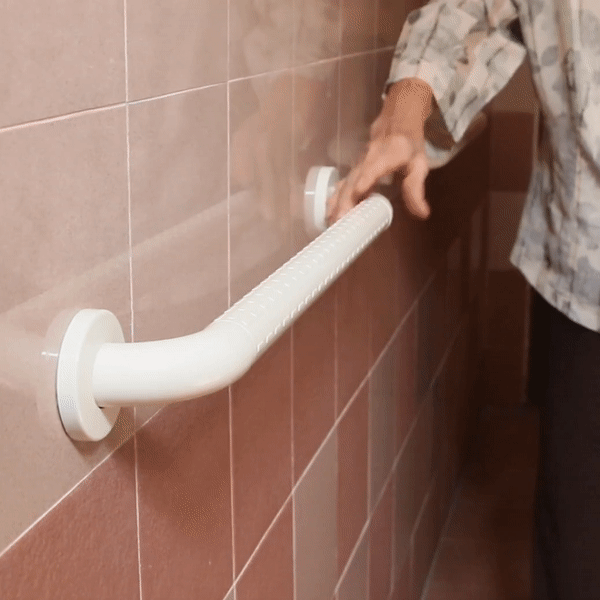 HappyBath Stainless Steel Nylon Grab Bar