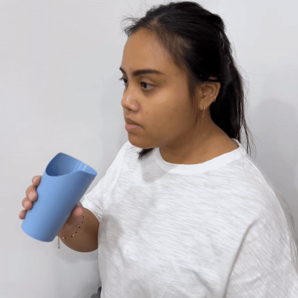 HappyHome Nose Cut Out Cup Blue