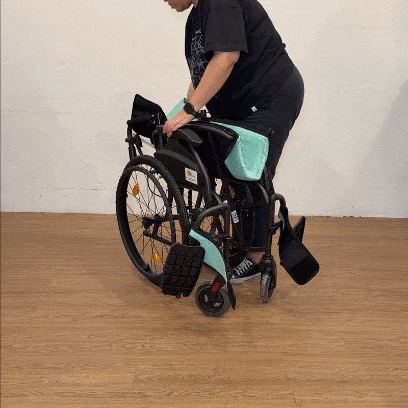 HappyWheels ComfortPlus Lightweight Wheelchair