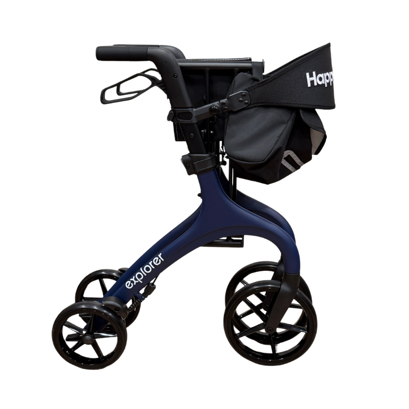 HappyWheels Explorer Rollator | Lightweight Walker Seniors