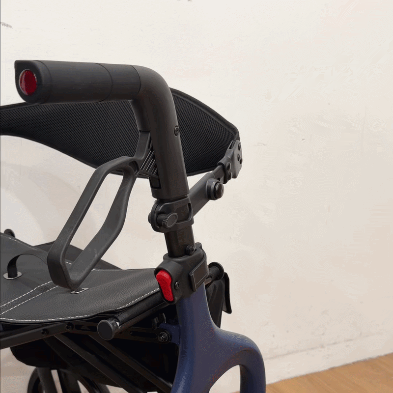 HappyWheels Explorer Rollator | Lightweight Walker Seniors