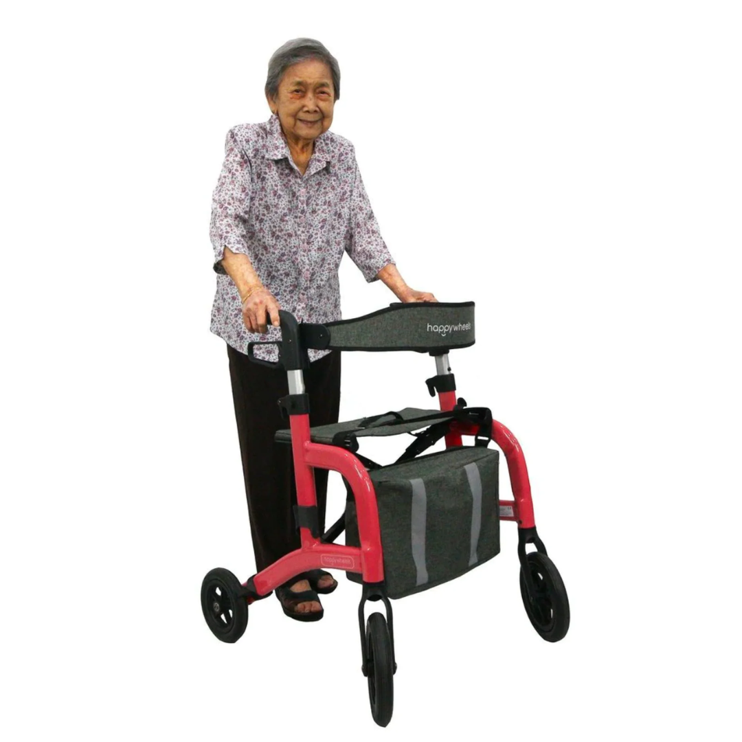 HappyWheels Lightweight Travel Rollator