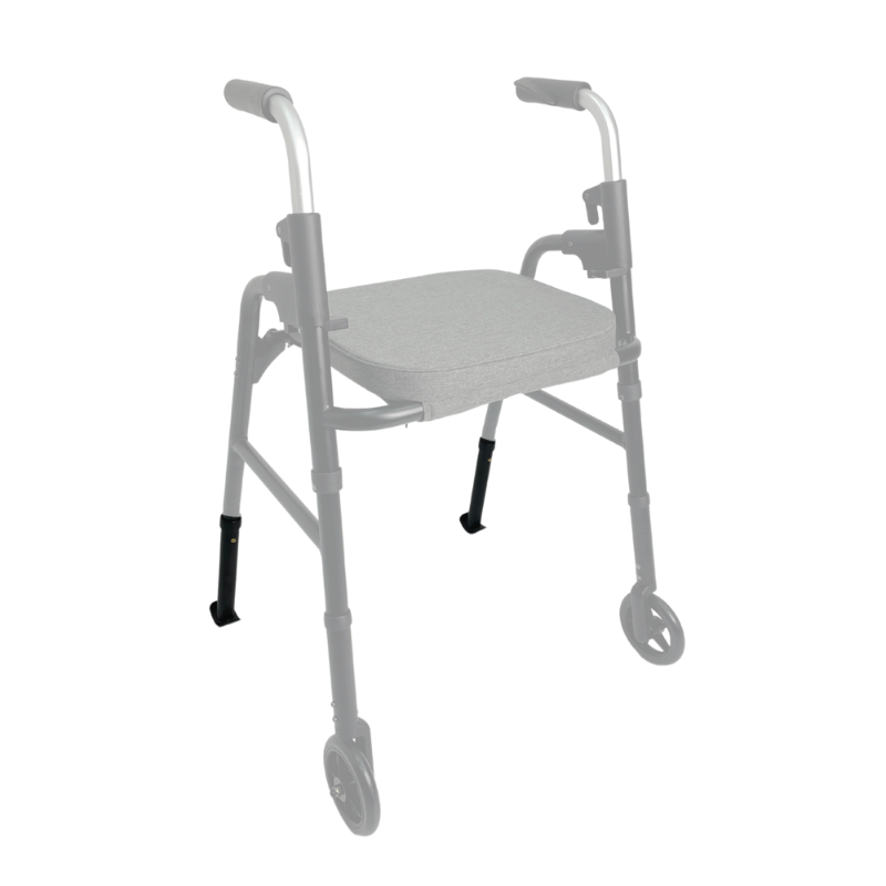 HappyWheels Travel Walker Spare Parts HappyWheels Travel Walker with Seat - Replacement Glides (1 pair)