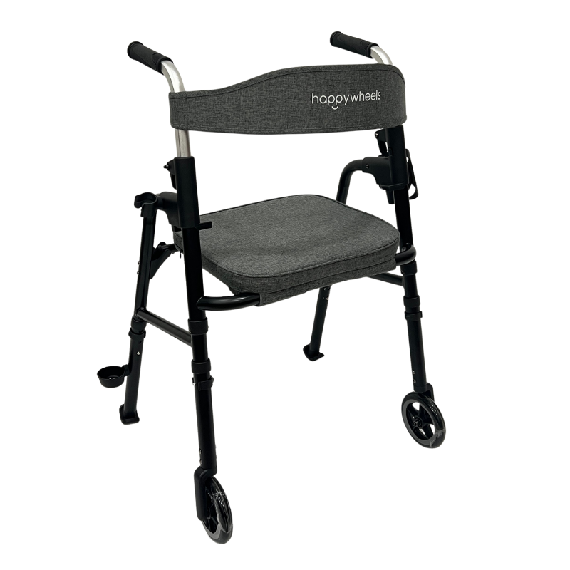 HappyWheels Travel Walker with Seat