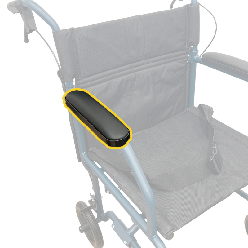 HappyWheels Ultra Chair Spare Parts Armrest Pad (1 pc)