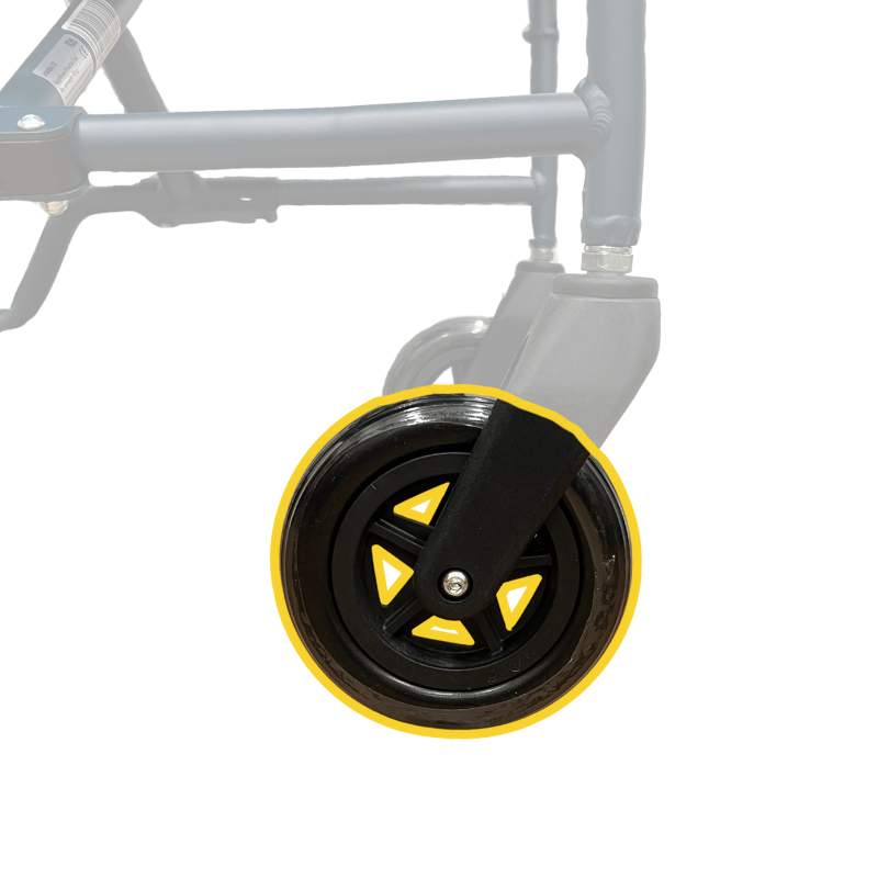 HappyWheels Ultra Chair Spare Parts Front Wheel (1 pc)