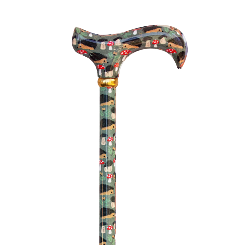 Hedgehogs Adjustable Derby Cane