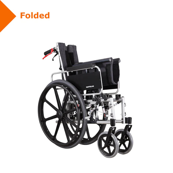 Karma KM-5000 Reclining Transport Wheelchair