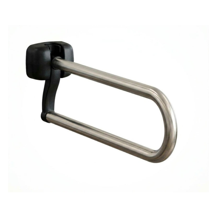 King Brushed Stainless Steel Folding Grab Bar