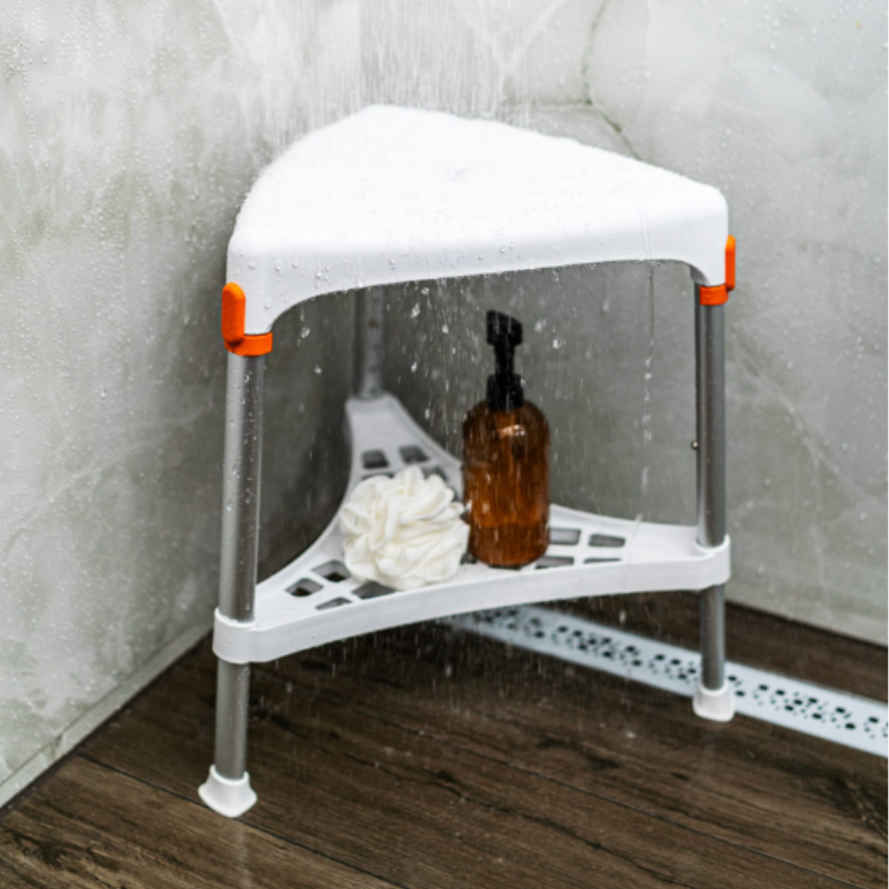 King Triangle Stool Height Adjustable with Tray
