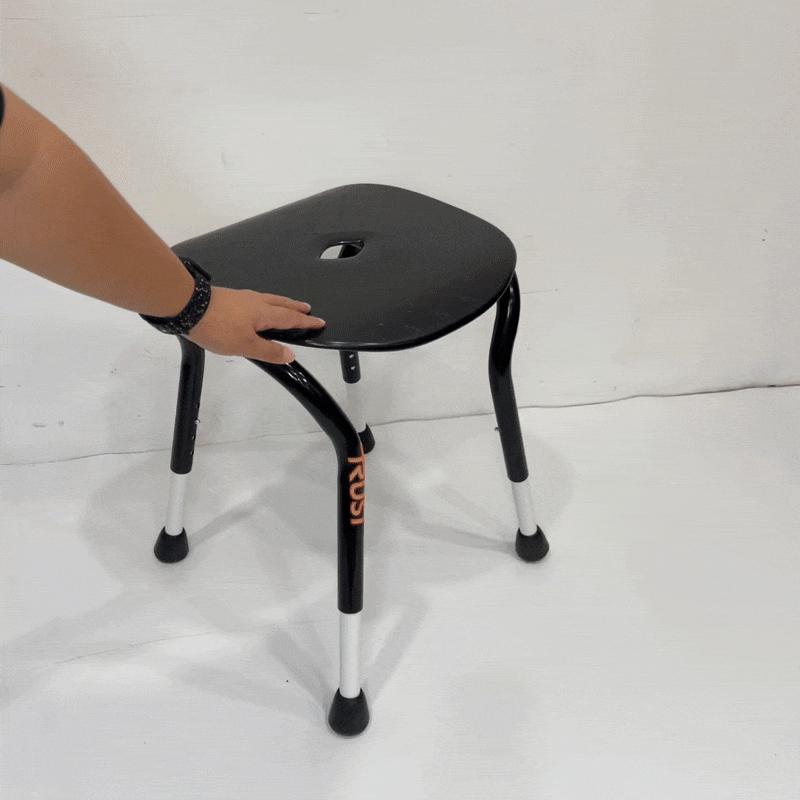 Let's Shower Compact Shower Chair White