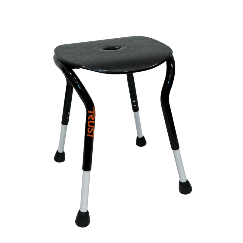 Let's Shower Compact Shower Chair Black