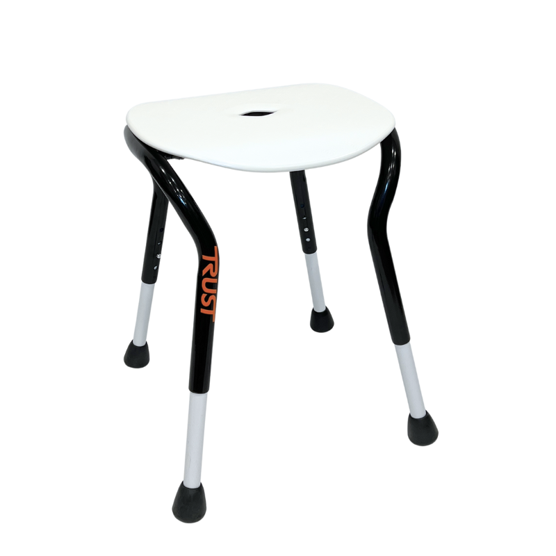 Let&#39;s Shower Compact Shower Chair White