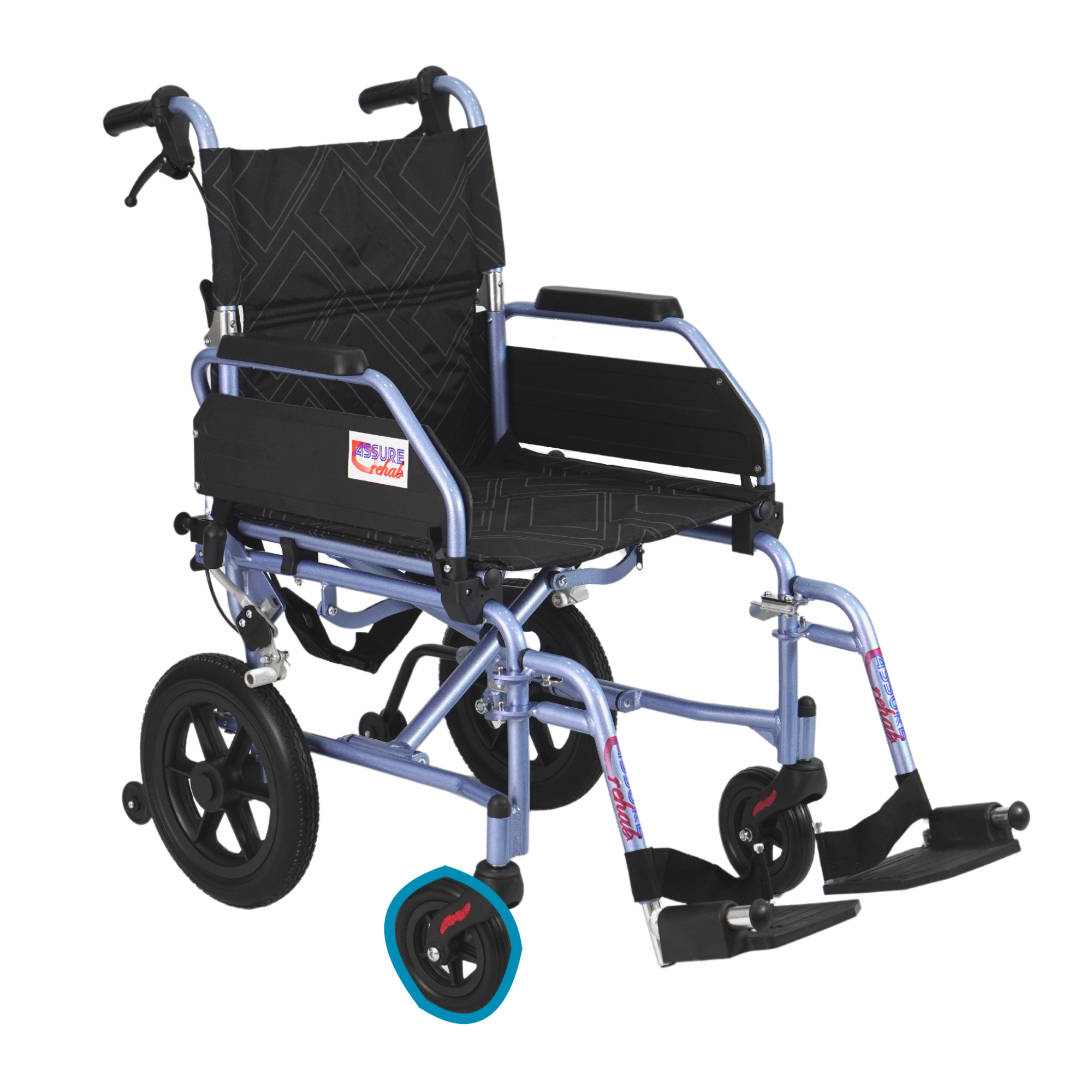 Lightweight Detachable Pushchair Replacement Wheels