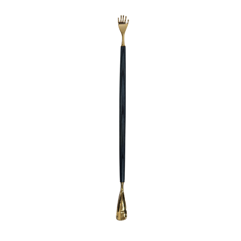 Luxury Ash Wood Long Shoehorn (As-Is) Blue