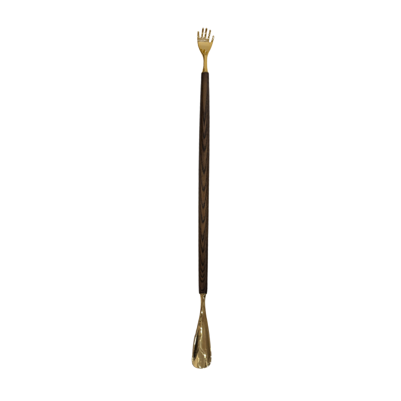 Luxury Ash Wood Long Shoehorn (As-Is) Brown