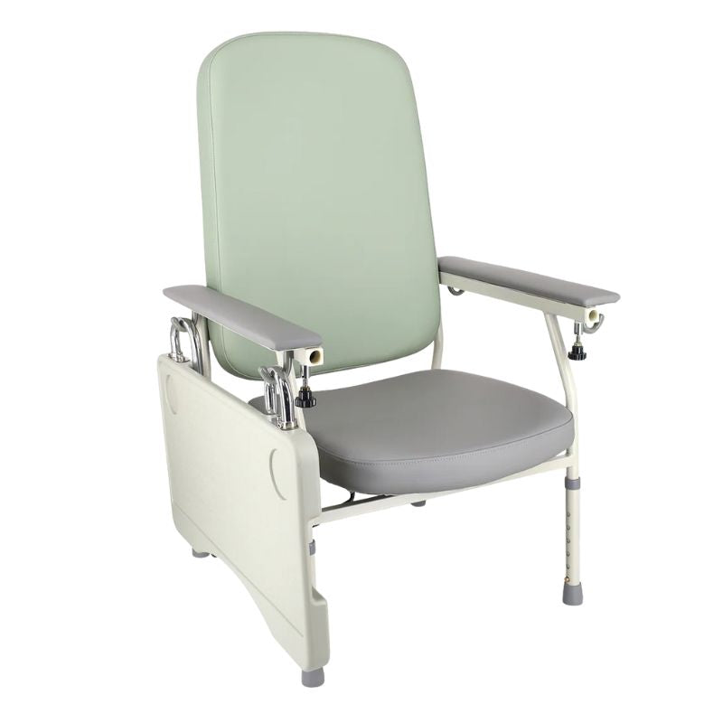 Manual Height Adjustable Geriatric Chair (J100)