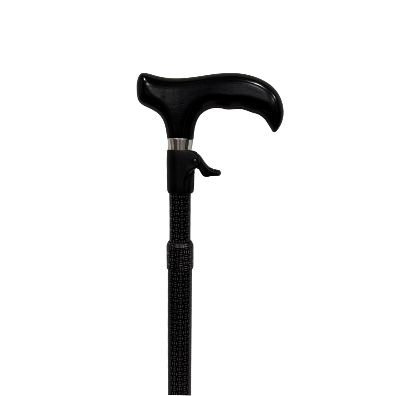 One-Push Button Adjustable Cane by The Cane Collective