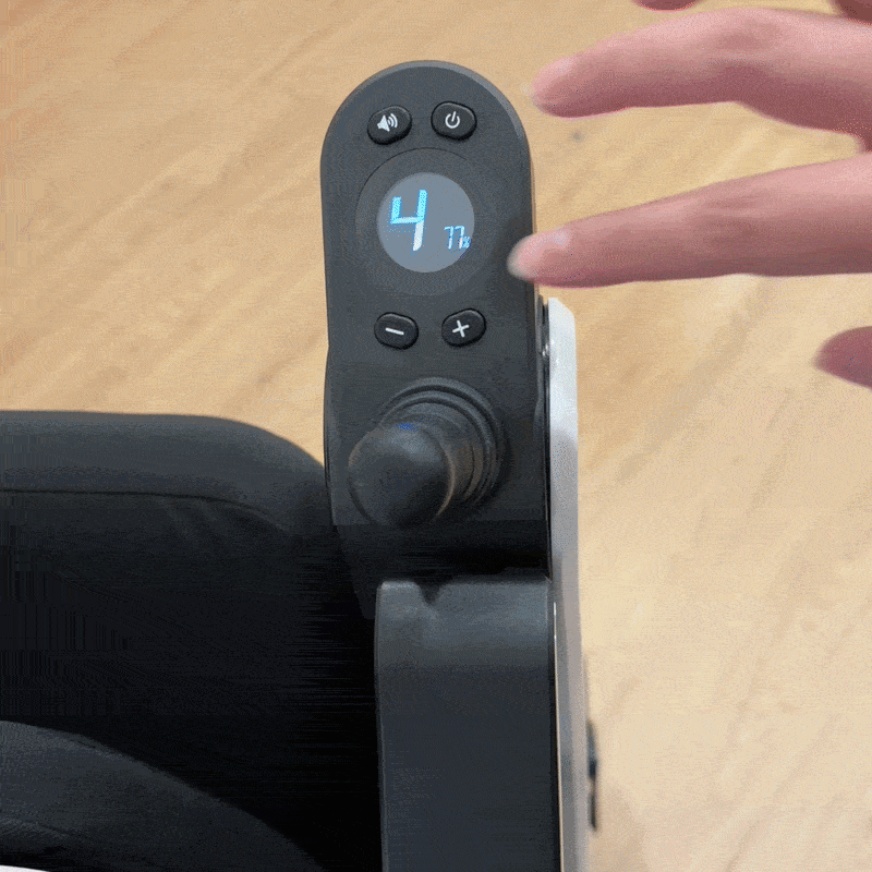 PrimaCare Aira Automatic Folding Motorised Wheelchair