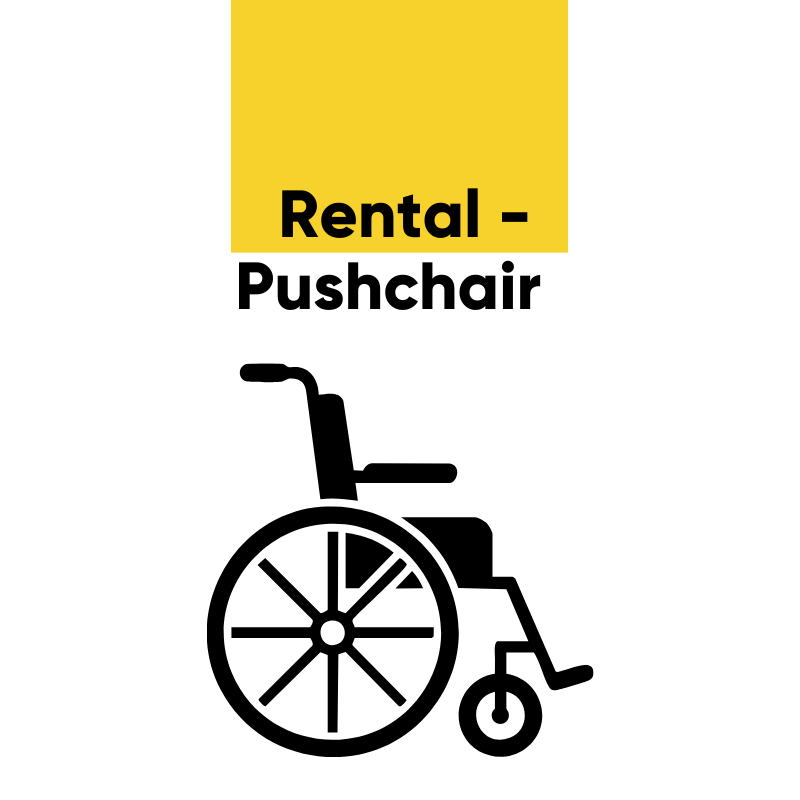 Rental - Lightweight Portable Wheelchair & Pushchair