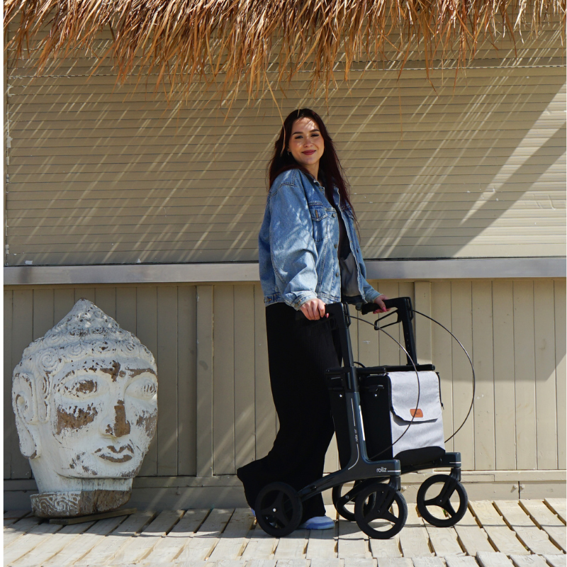 Rollz Air Ultra-light Carbon Fibre Rollator