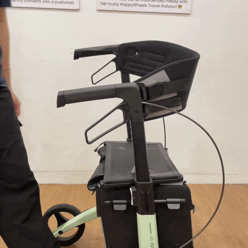 Rollz Air Ultra-light Carbon Fibre Rollator