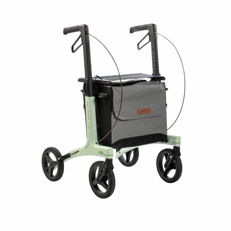 Rollz Air Ultra-light Carbon Fibre Rollator Regular / Mint Green