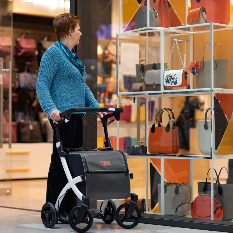 Rollz Flex Compact Lightweight Rollator