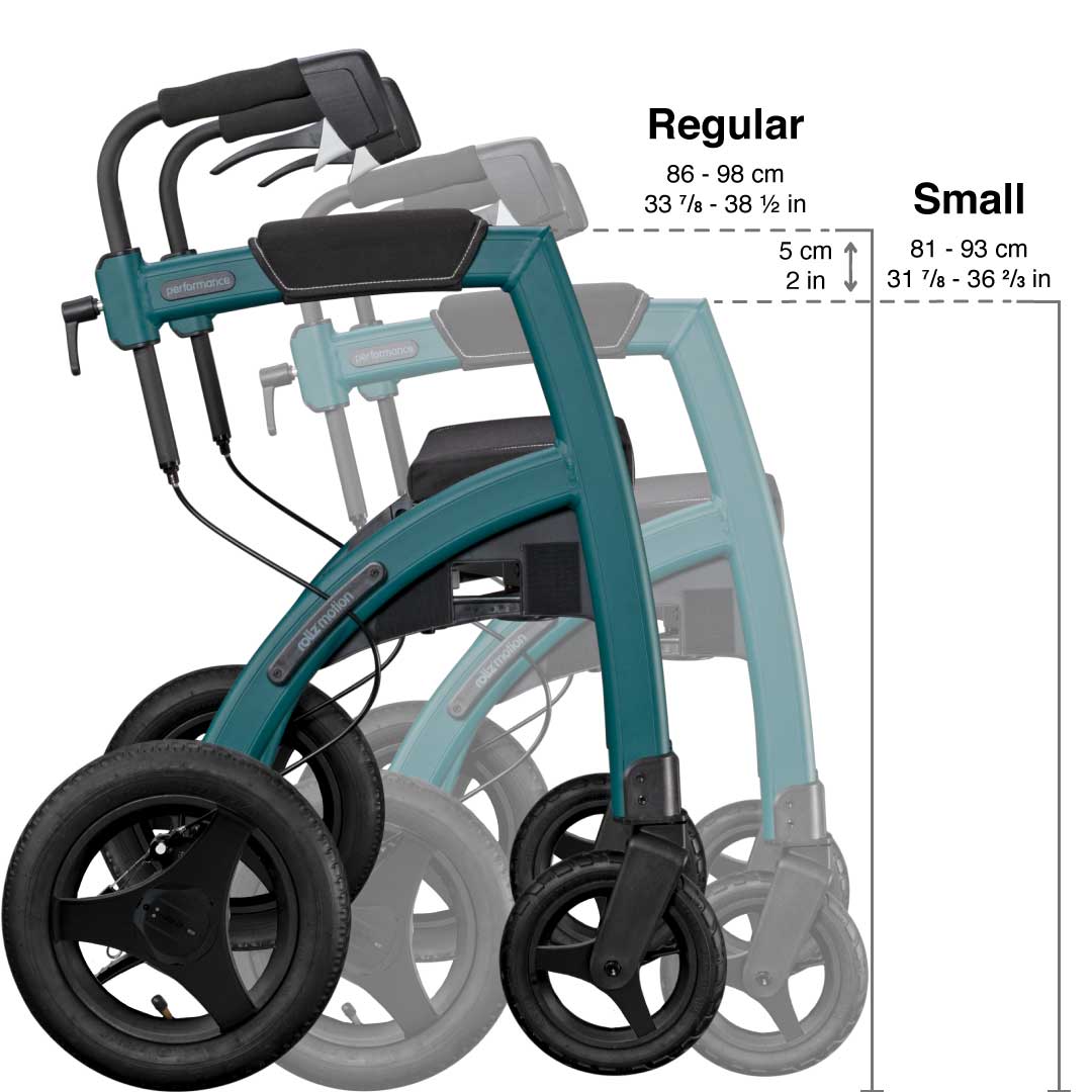 Rollz Motion Performance Outdoor Rollator Pushchair