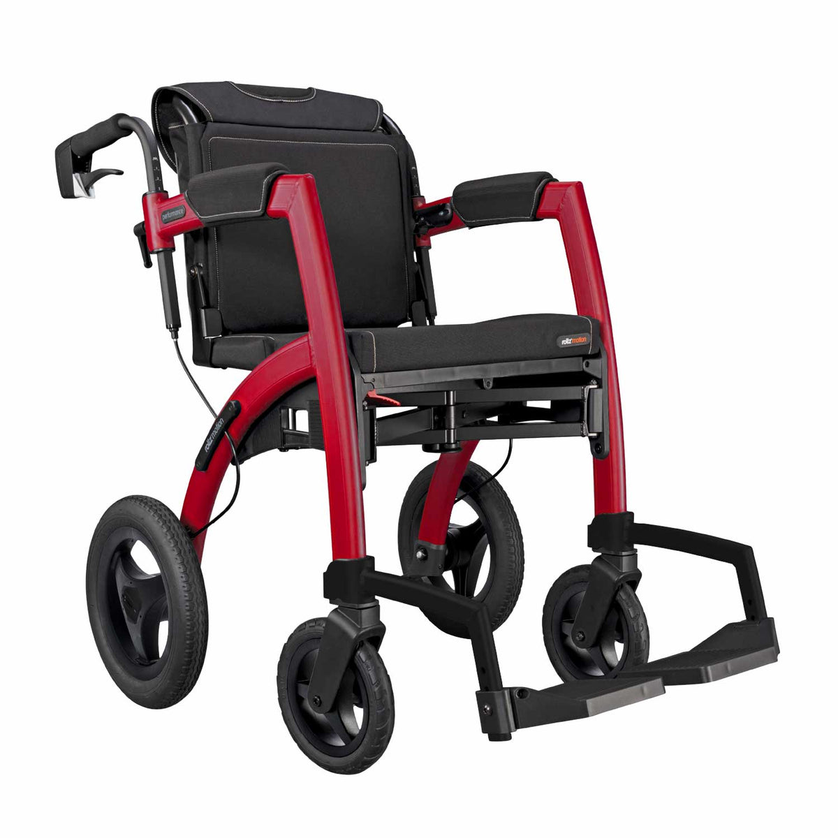 Rollz Motion Performance Outdoor Rollator Pushchair Regular / Ruby Red
