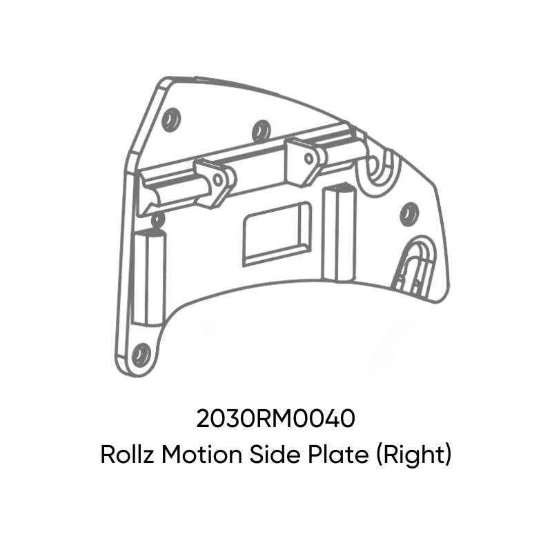 Rollz Motion Spare Parts Side Plate (Right)