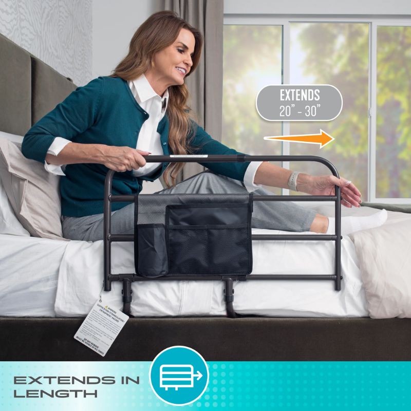 Stander EZ Adjust Bed Rail For Fall Prevention