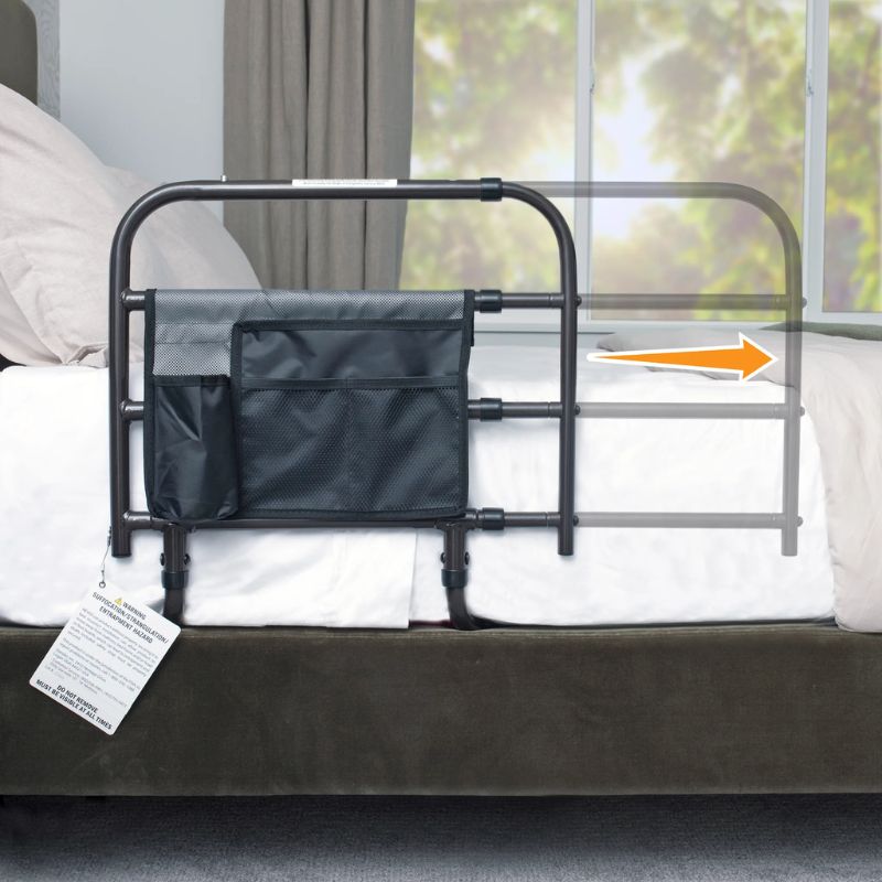 Stander EZ Adjust Bed Rail For Fall Prevention Non-pivot / Self-assembly