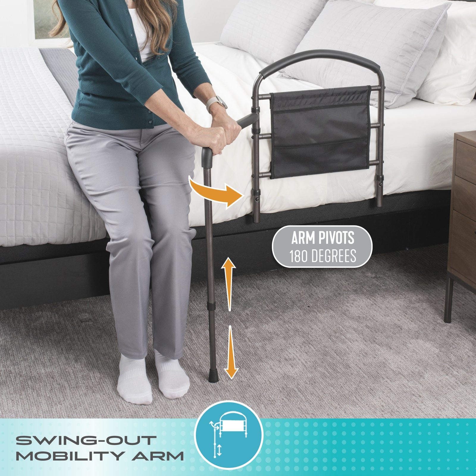 Stander Mobility Bed Rail
